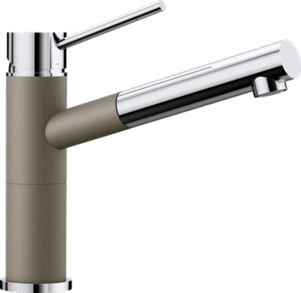 BLANCO ALTA-S Compact смеситель серый бежевый