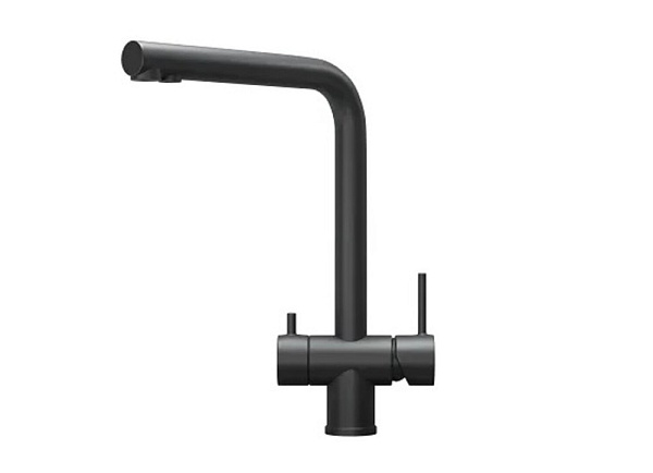 GRANULA KS-7011 смеситель черный матовый