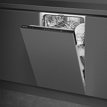 SMEG ST4522DIN посудомоечная машина черный
