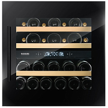 Dunavox DVS-25.65DB встраиваемый винный шкаф черный