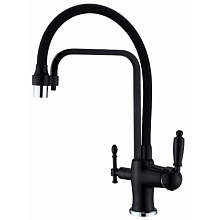 ZORG ZR 342-6 YF Black смеситель черный