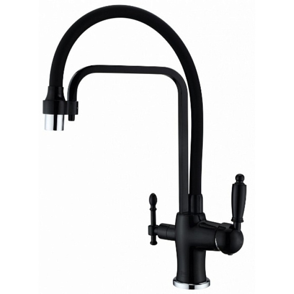 ZORG ZR 342-6 YF Black смеситель черный