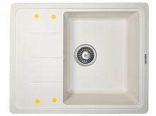 ECOSHTEIN RECHTECK 620 кухонная мойка жасмин