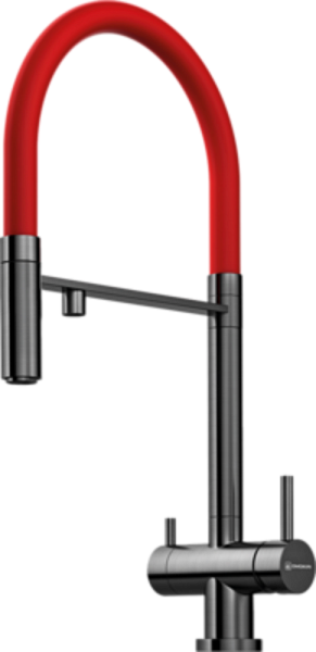 OMOIKIRI KANTO PVD-GM смеситель черный