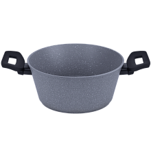 MAUNFELD FILIGRANA SAGA FG20SGA01CS кастрюля с крышкой 20 см серый