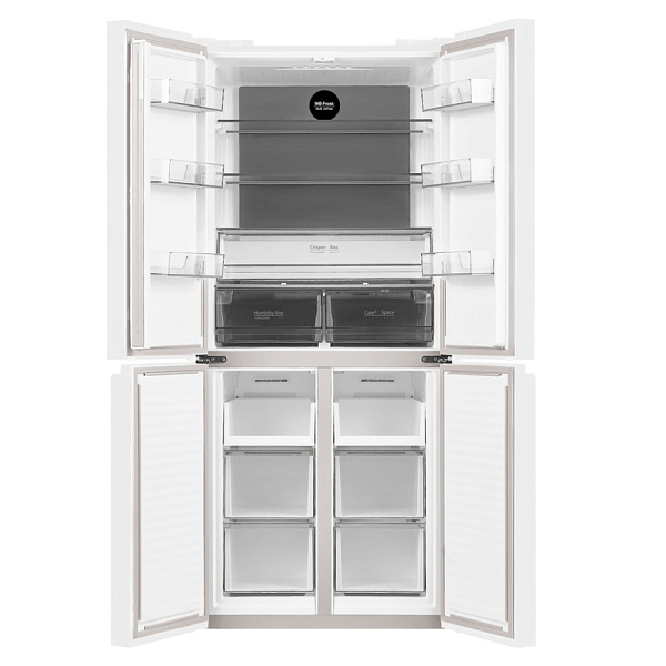 MAUNFELD MFF183NFWE холодильник белый
