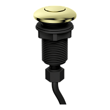 OMOIKIRI SW-01-LG пневматическая кнопка для измельчителя светлое золото (распродажа)