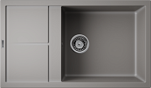 OMOIKIRI SUMI 86A-GR мойка leningrad grey