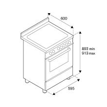 BERTAZZONI MAS64L1ENET варочный центр черный матовый
