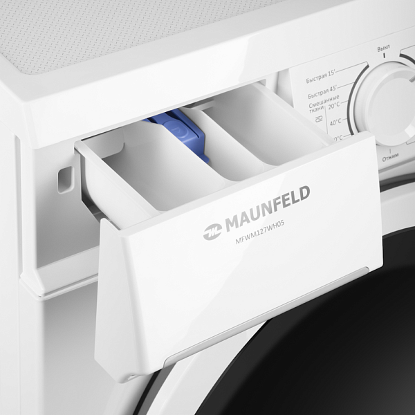 MAUNFELD MFWM127WH05 стиральная машина белый