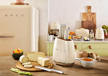 SMEG KBSF02PB комплект ножей пастельный голубой