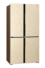 HIBERG RFQ-500DX NFXq inverter холодильник бежевый
