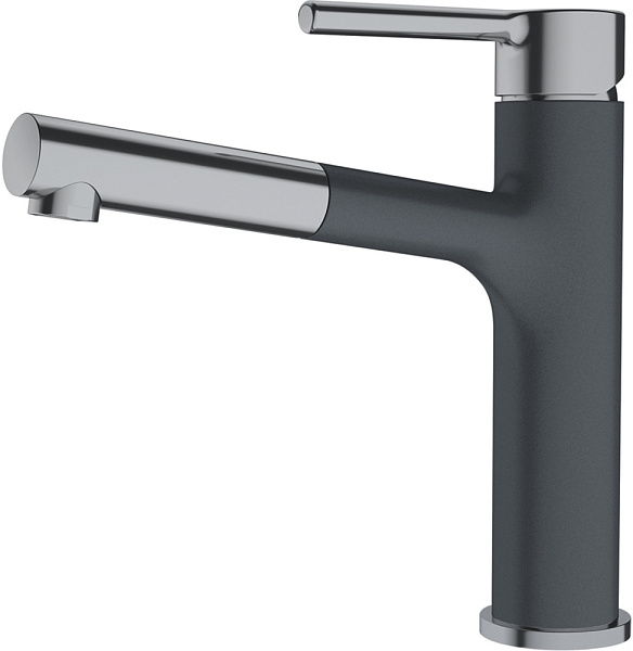 FRANKE CENTRO ВШ смеситель оптика стали/графит