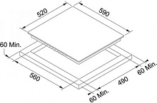 FRANKE FHR 604 C T WH варочная панель белый