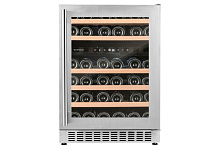 TEMPTECH OX60DX встраиваемый винный шкаф нержавеющая сталь