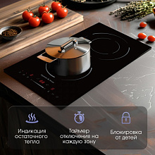 ZIGMUND & SHTAIN CN 50.3 B варочная панель черный