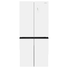 MAUNFELD MFF183NFWE Matt Inverter холодильник белый