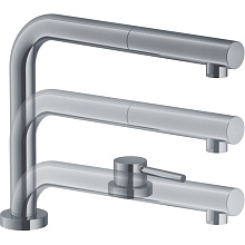 FRANKE ACTIVE WINDOW смеситель нержавеющая сталь