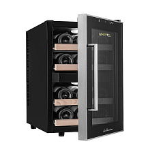 Meyvel MV12-BF2 (easy) отдельностоящий винный шкаф черный