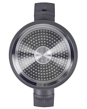 MAUNFELD ASTRID MF24ASTR1CR кастрюля с крышкой 4.6 л графитовый