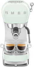 SMEG ECF02PGEU кофемашина пастельный зеленый