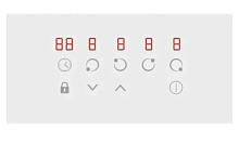 EVELUX HEV 640 W варочная панель белый