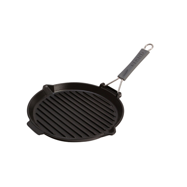 STAUB 1202023 сковорода для гриля 27 см черный