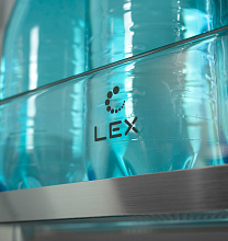 LEX LSB530DSID холодильник серебристый