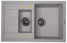 ECOSHTEIN RECHTECK 781.5 кухонная мойка серый