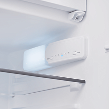 MAUNFELD MBF88SWGR Inverter холодильник белый