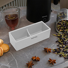 MEYVEL A-001 (White) менажница чайная белый