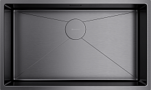 OMOIKIRI TAKI 74-U IF-GM мойка вороненая сталь