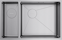 OMOIKIRI TAKI 69-2-U/IF-IN-R Side мойка нержавеющая сталь