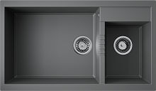 OMOIKIRI TEDORI 86-2-LB-PL мойка платина