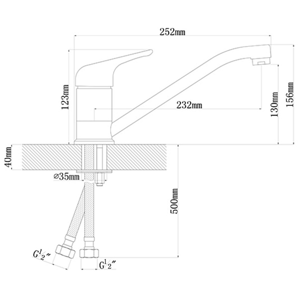 DR. GANS НОТА смеситель черный