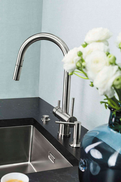 OMOIKIRI AKITA-S SL смеситель желтый