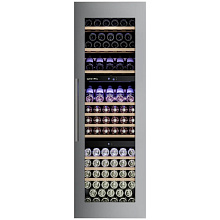 MEYVEL MV89-KSB3 винный шкаф нержавеющая сталь/черный