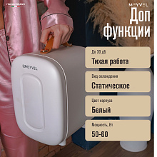 MEYVEL MB-04HC1W холодильник для косметики белый