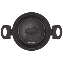 MAUNFELD FILIGRANA EDDA FG24EDD01CS кастрюля с крышкой 24 см бежевый
