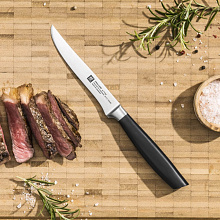 ZWILLING ALLSTAR нож стейковый 120 мм черный