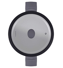 MAUNFELD ASTRID MF24ASTR1CR кастрюля с крышкой 4.6 л графитовый