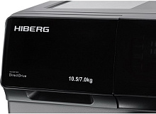 HIBERG i-DDQ9 - 10714 Sd стиральная машина серый