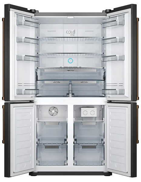 KUPPERSBERG NMFV 18591 B Bronze холодильник черный/бронза