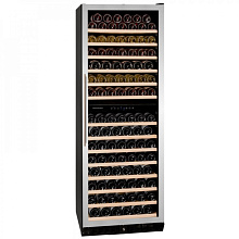 DUNAVOX DX-181.490SDSK винный шкаф нержавеющая сталь