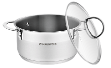 MAUNFELD GERDA MCS25S07 кастрюля  нержавеющая сталь