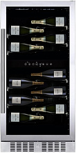 DUNAVOX DX-58.258DSS винный шкаф нержавеющая сталь