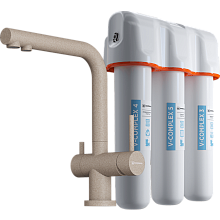 OMOIKIRI NAGANO-SA + PURE DROP LITE смеситель + фильтр песочный