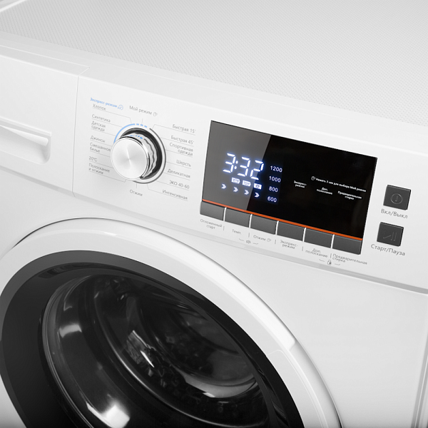 MAUNFELD MFWM148WH стиральная машина белый