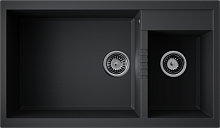 OMOIKIRI TEDORI 86-2-LB-BL мойка черный