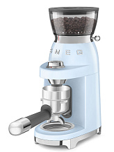 SMEG CGF03PBEU кофемолка пастельный голубой